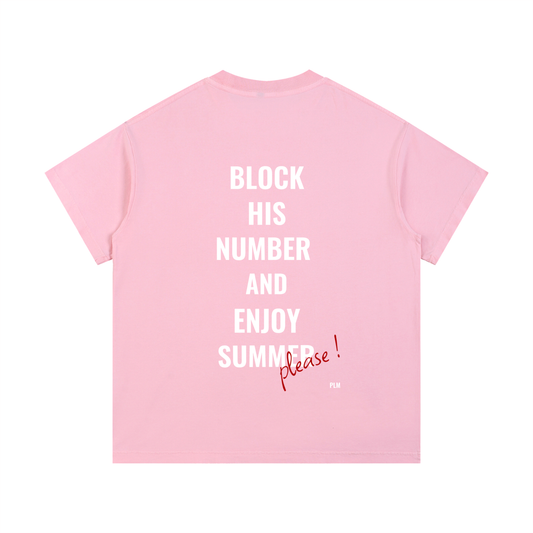 BLOCK HIS NUMBER ROSE