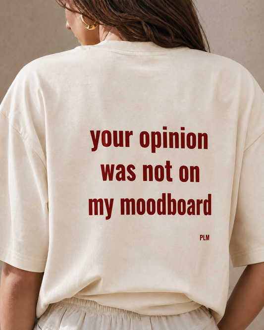MOODBOARD — T-SHIRT CREAM