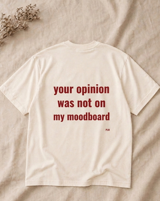 MOODBOARD — T-SHIRT CREAM