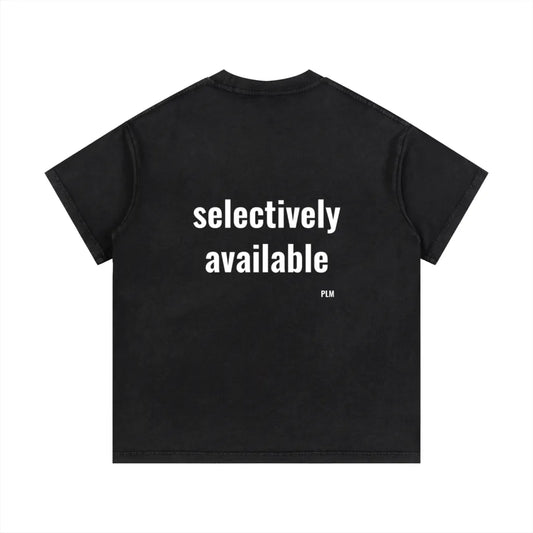 SELECTIVELY AVAILABLE NOIR